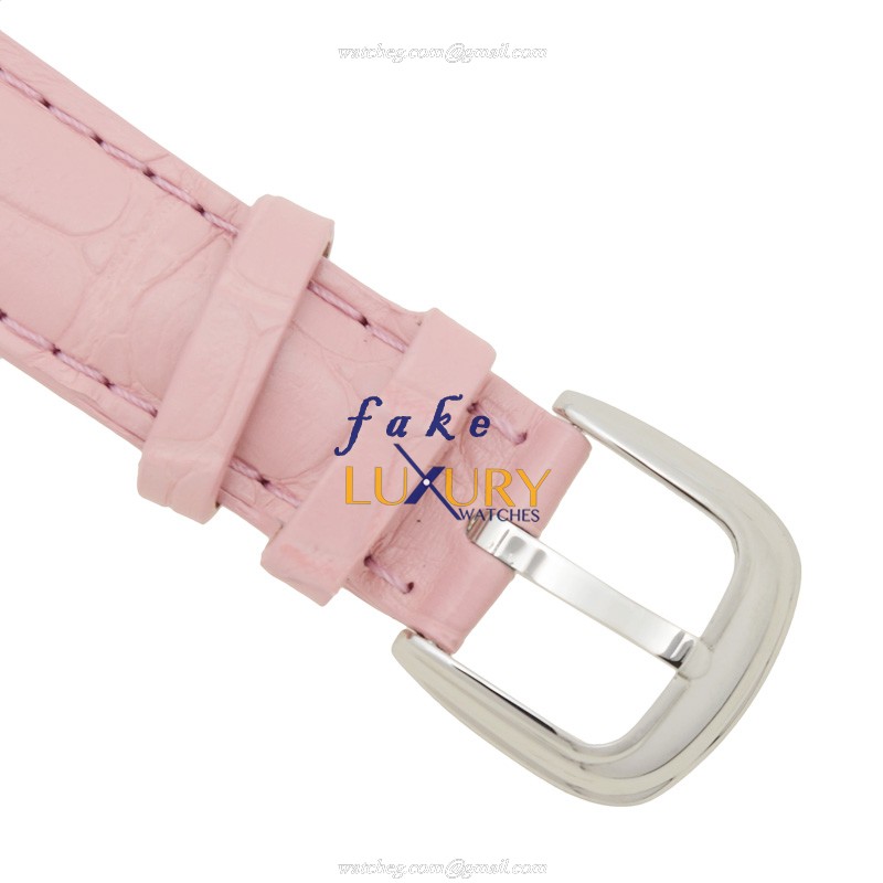 Franck Muller 7502 QZ REL AC Cintree Curvex Quartz Stainless Steel Pink Alligator Replica Watch - Image 4