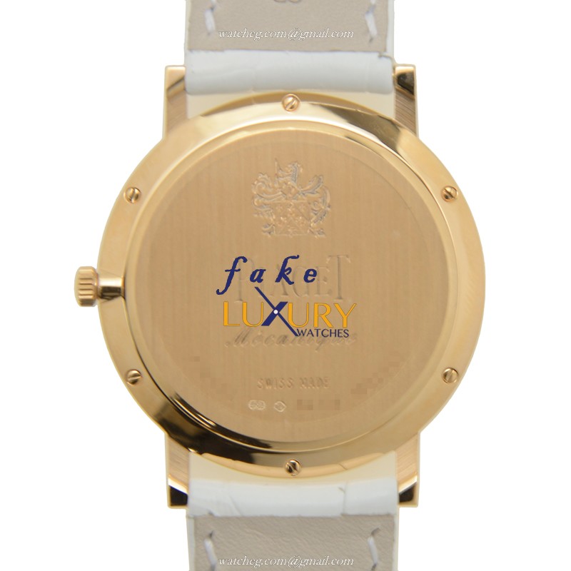 Piaget G0A36107 Altiplano Replica Watch, Manual Wind, Rose Gold & Diamonds Case, White Dial - Image 3