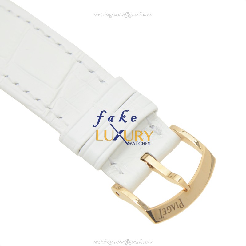 Piaget G0A36107 Altiplano Replica Watch, Manual Wind, Rose Gold & Diamonds Case, White Dial - Image 4