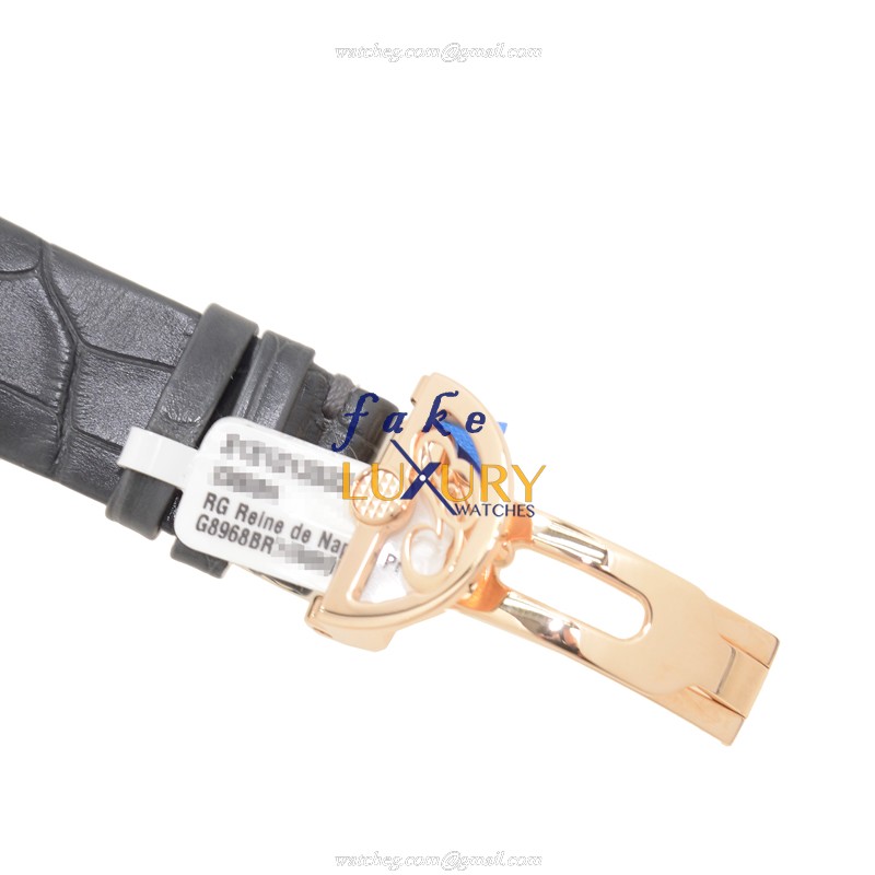 Breguet 8968BR/11/986/0D00 Replica Watch - Automatic - 18kt Rose Gold - Silver Dial - Black - Image 4