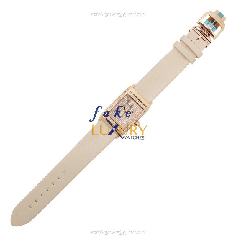 Jaeger-Lecoultre Q2562407 REVERSO Manual Wind - 18kt Rose Gold & Diamond Case - Replica Watch - Image 2