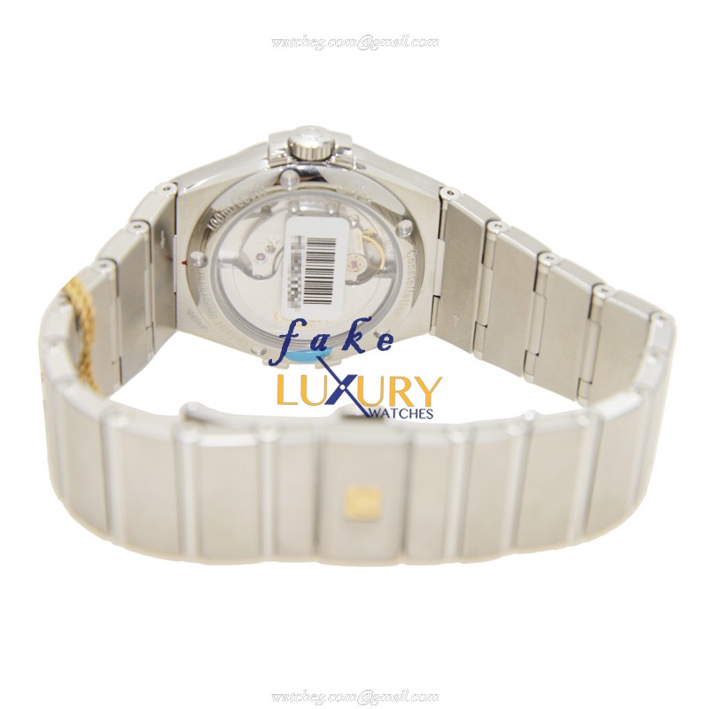 Omega 123.10.35.20.06.001 CONSTELLATION Automatic Stainless Steel Replica Watch, Gray Dial, Silver - Image 4