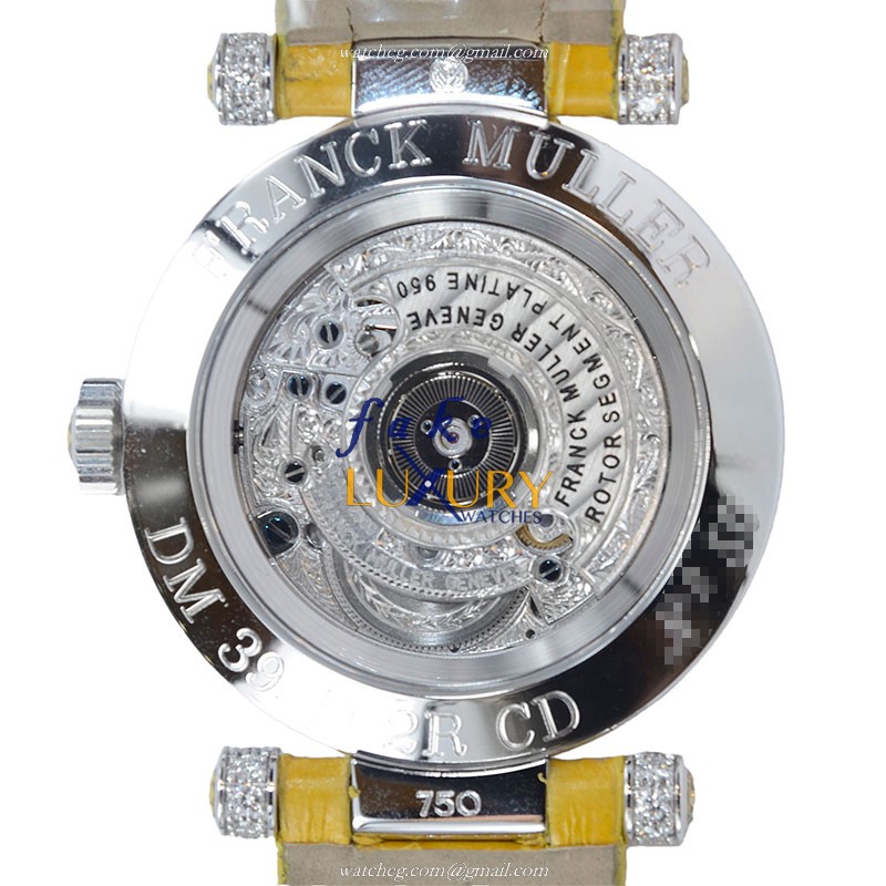 DM 39 D 2R CD OG - Franck Muller Double Mystery Replica Watch - Automatic - Silver Dial - Image 3