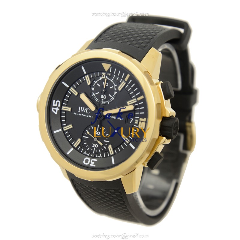 IWC IW379503 Aquatimer Replica Watch, Automatic Movement, Bronze Case, Black Dial - Image 3