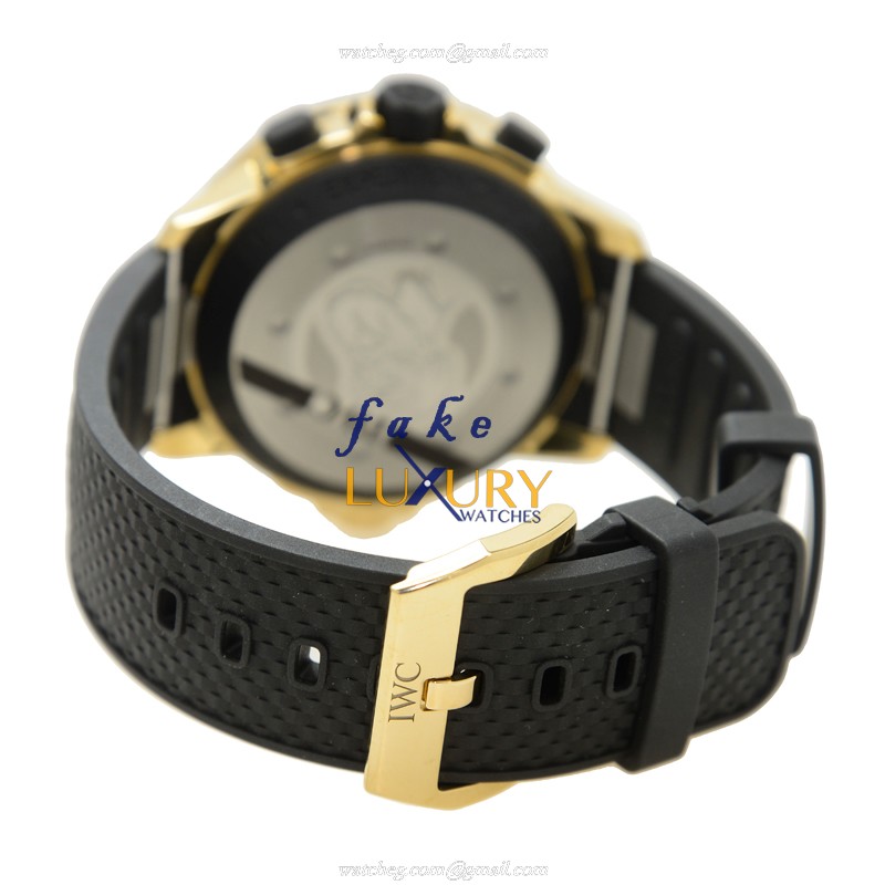 IWC IW379503 Aquatimer Replica Watch, Automatic Movement, Bronze Case, Black Dial - Image 5