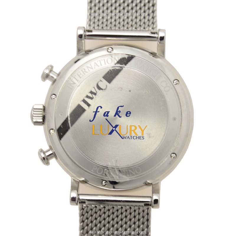 IWC IW391006 Portofino Automatic Stainless Steel Black Dial Replica Watch - Image 3