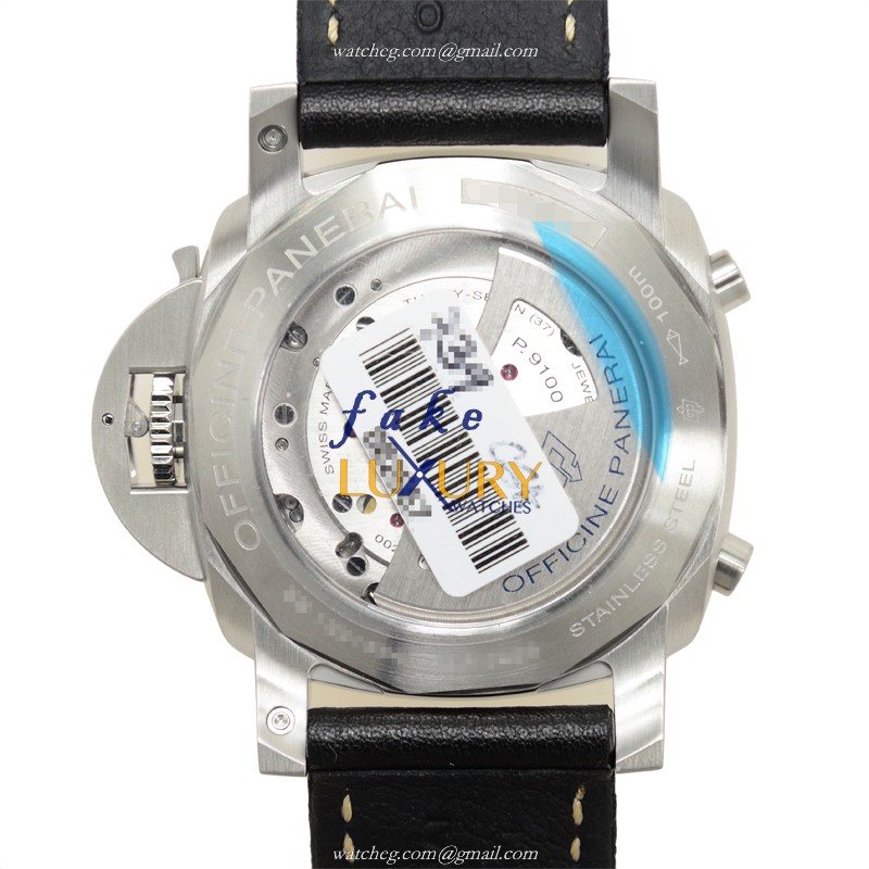 Panerai PAM00524 Luminor Automatic Stainless Steel Black Dial Replica Watch - Image 3
