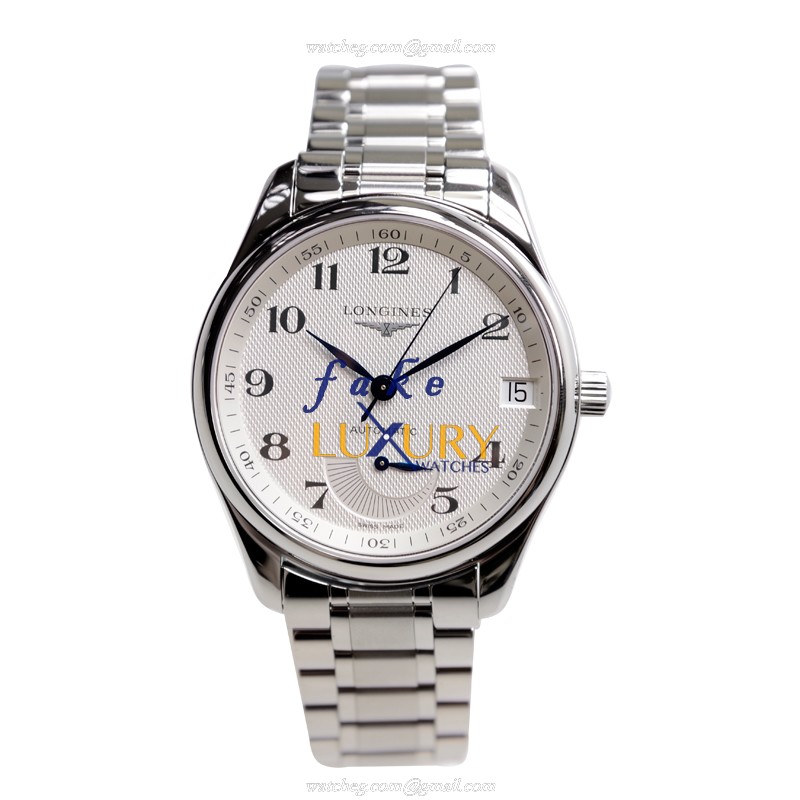 Longines L2.666.4.78.6 Replica Watch - Automatic - Stainless Steel Case - 42mm Silver Dial - Image 2