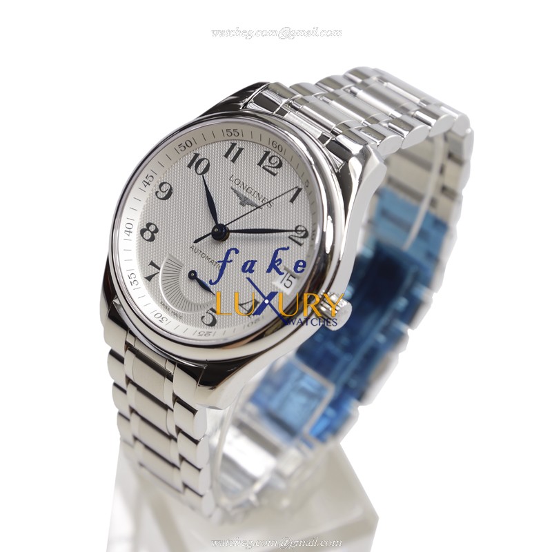 Longines L2.666.4.78.6 Replica Watch - Automatic - Stainless Steel Case - 42mm Silver Dial - Image 3