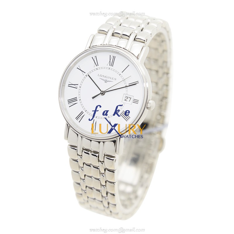 Longines Presence L4.720.4.11.6 - Replica Watch - Quartz - White Dial - Stainless Steel - Image 3