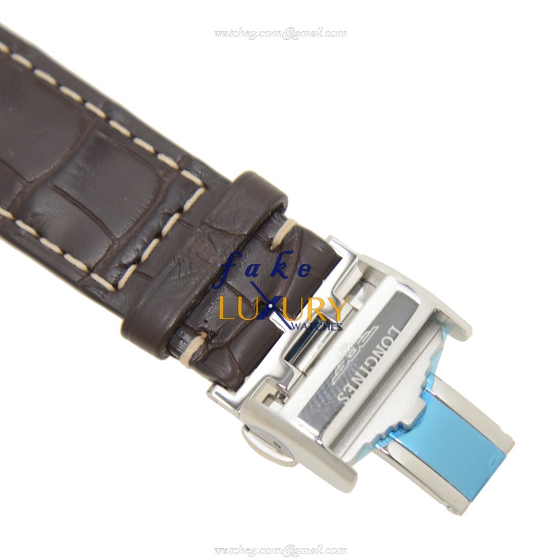 Longines L2.518.4.77.3 MASTER Replica Watch, Automatic Movement, Silver Dial, Steel Case - Image 4