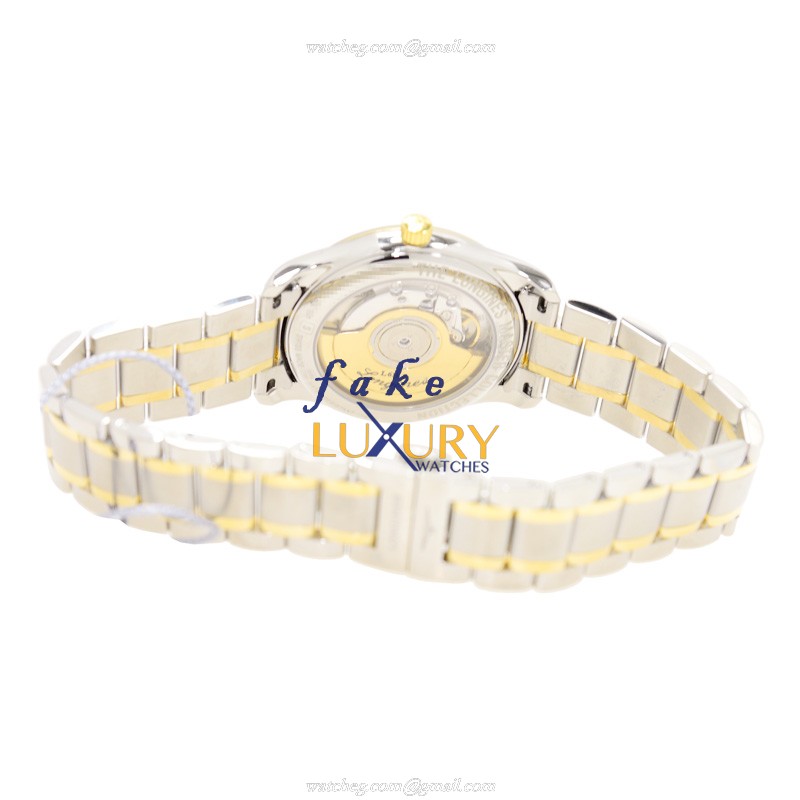 Longines Master L2.518.5.78.7 Automatic 18kt Gold Steel Silvery Dial Replica Watch - Image 4