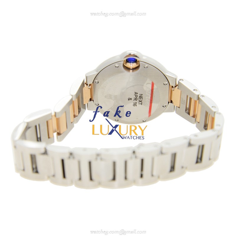 Cartier WE902061 BALLON BLEU Automatic Stainless Steel Replica Watch, Auto Movement, PVD Silver - Image 4