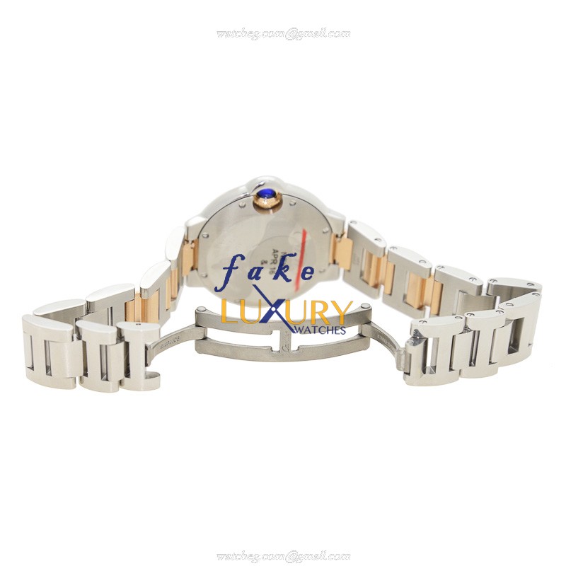 Cartier WE902061 BALLON BLEU Automatic Stainless Steel Replica Watch, Auto Movement, PVD Silver - Image 5