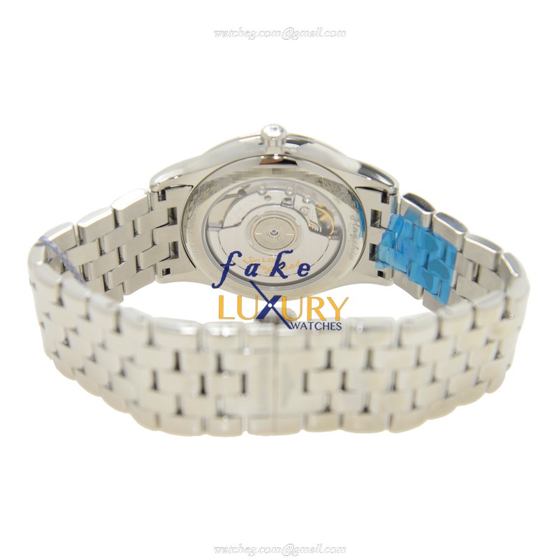 - L4.874.4.12.6 FLAGSHIP Automatic Replica Watch - Stainless Steel - White Dial - Image 4