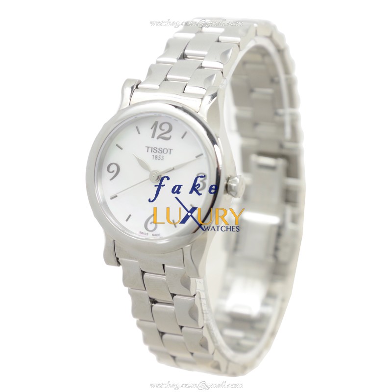 Tissot T028.210.11.117.02 Replica Watch, Quartz Movement, White Dial, Stainless Steel Bracelet - Image 3