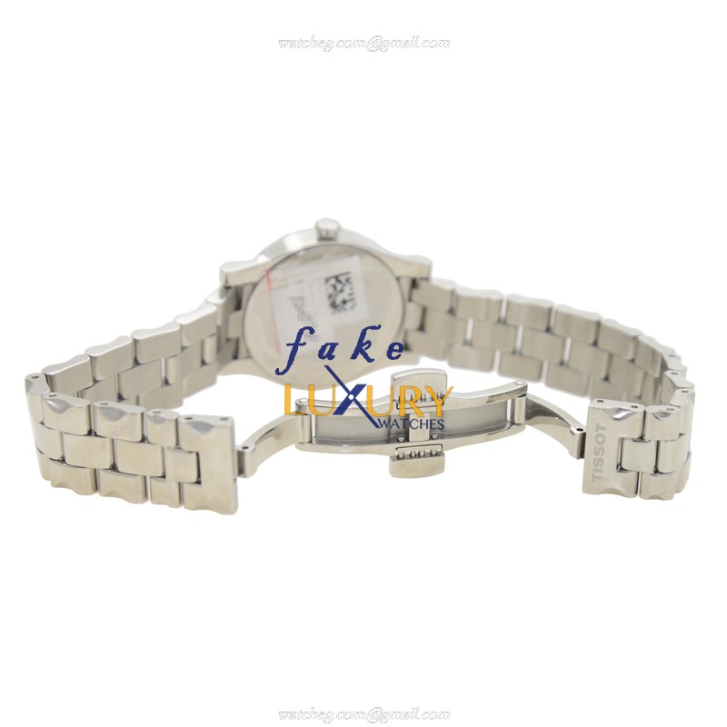 Tissot T028.210.11.117.02 Replica Watch, Quartz Movement, White Dial, Stainless Steel Bracelet - Image 5