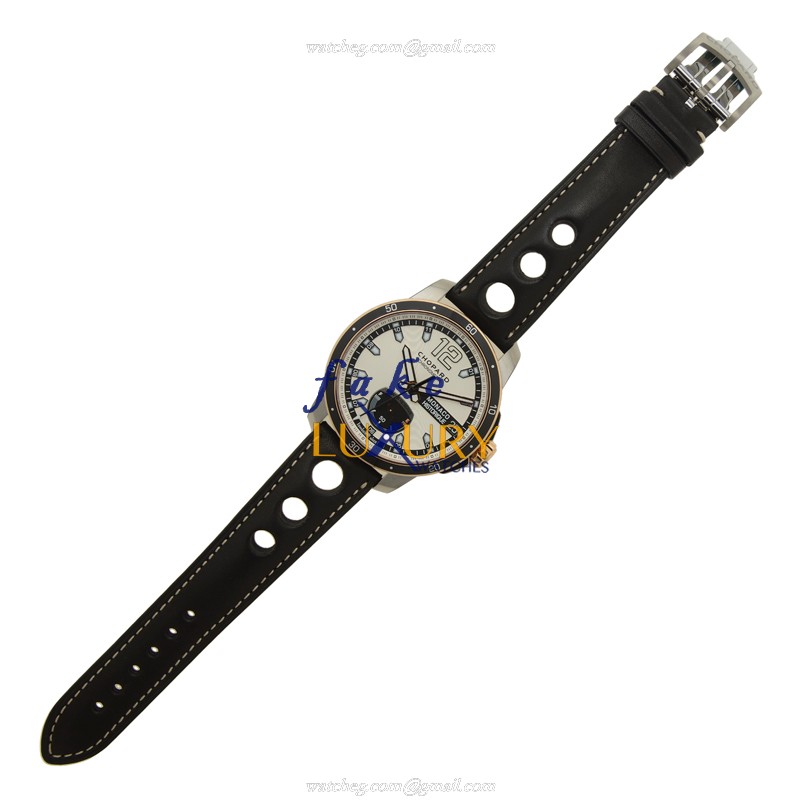 Chopard 168569-9001 G.P.M.H. Power Control Automatic Titanium Replica Watch, Gray Dial, Black - Image 2
