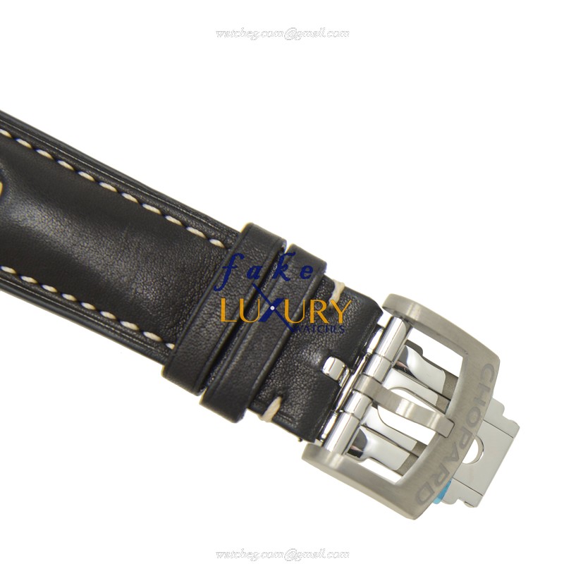 Chopard 168569-9001 G.P.M.H. Power Control Automatic Titanium Replica Watch, Gray Dial, Black - Image 4