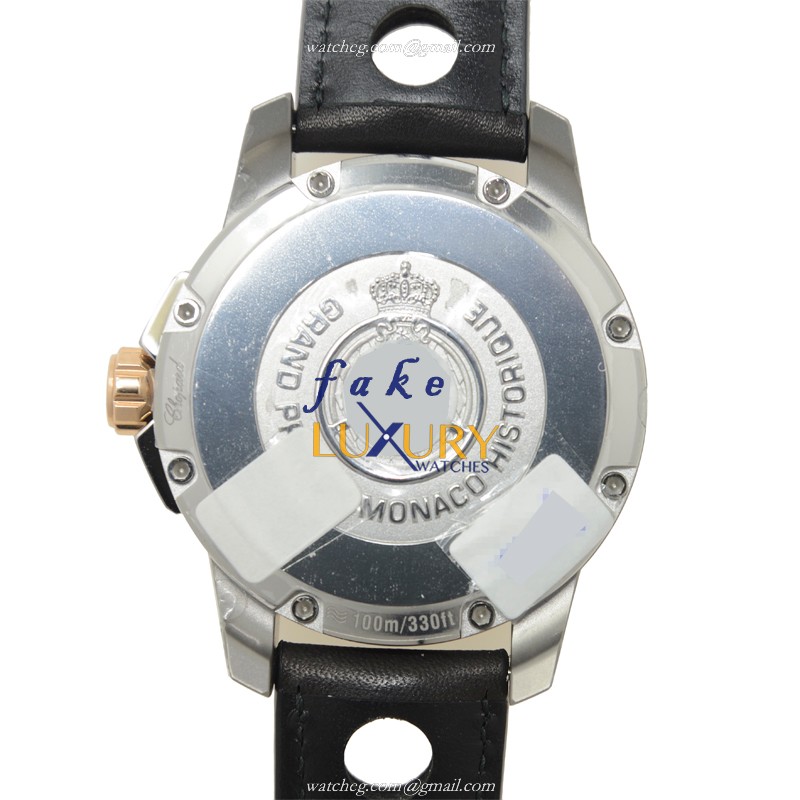 Chopard 168569-9001 G.P.M.H. Power Control Automatic Titanium Replica Watch, Gray Dial, Black - Image 3