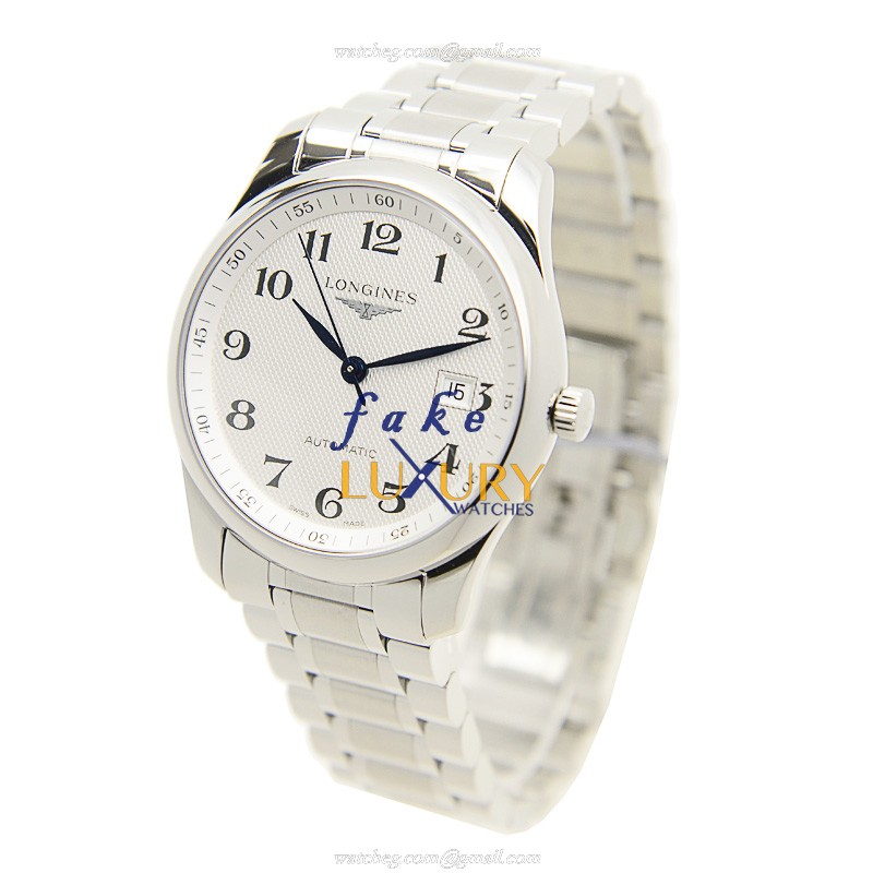 Longines L2.793.4.78.6 Replica Watch - Automatic Movement, White Dial, Silver Case, Stainless Steel - Image 3
