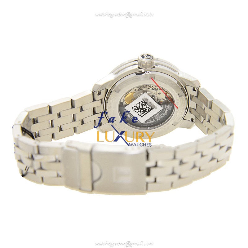 Tissot T-SPORT Automatic Stainless Steel T055.430.11.047.00 Dark Blue Dial Silver Strap Replica - Image 4