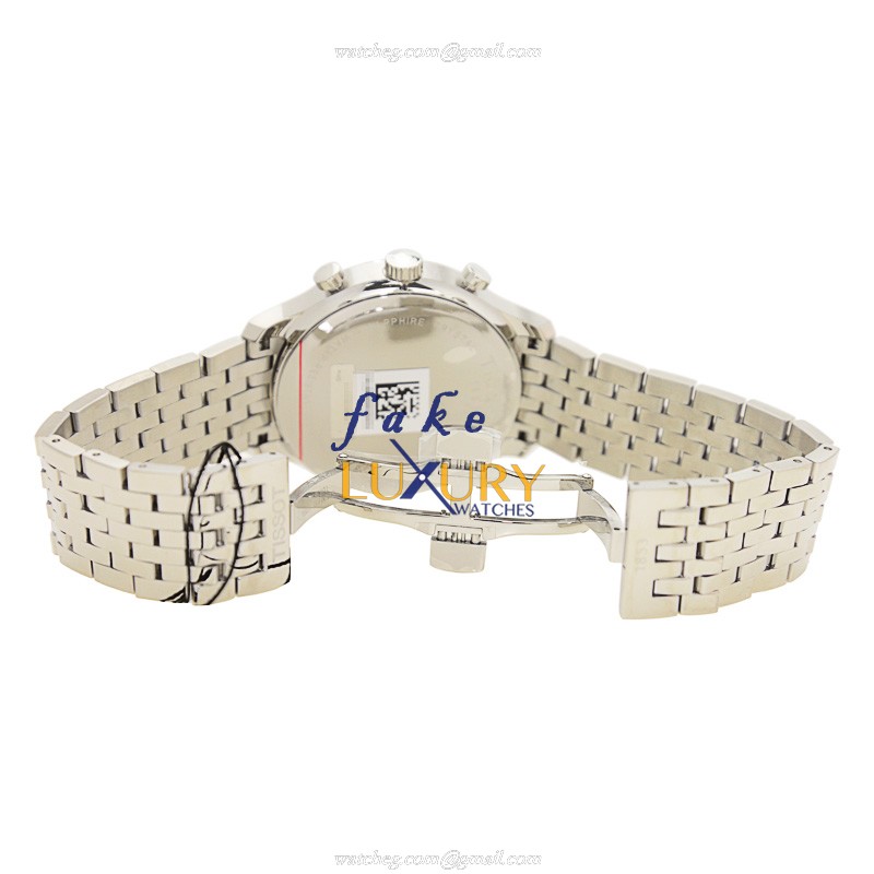 Tissot T063.617.11.037.00 Replica Watch Quartz Movement Silver Stainless Steel Silvery White Dial - Image 5