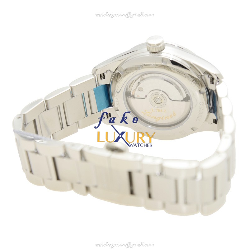 Longines Conquest L2.799.4.76.6 42mm Automatic Stainless Steel Silver Dial Replica Watch - Image 4