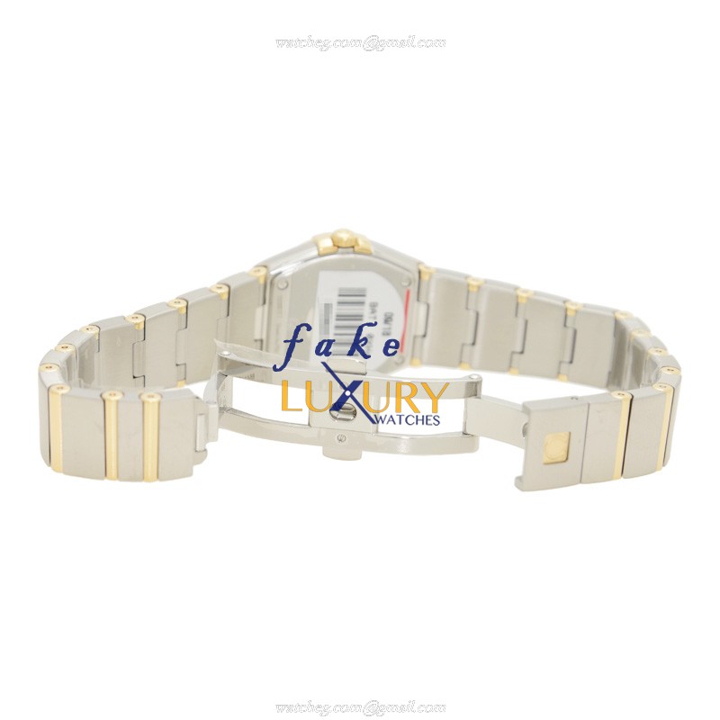 Omega 123.25.24.60.57.001 CONSTELLATION Quartz 18kt Gold Diamond Steel | 100M Water Resistant - Image 5