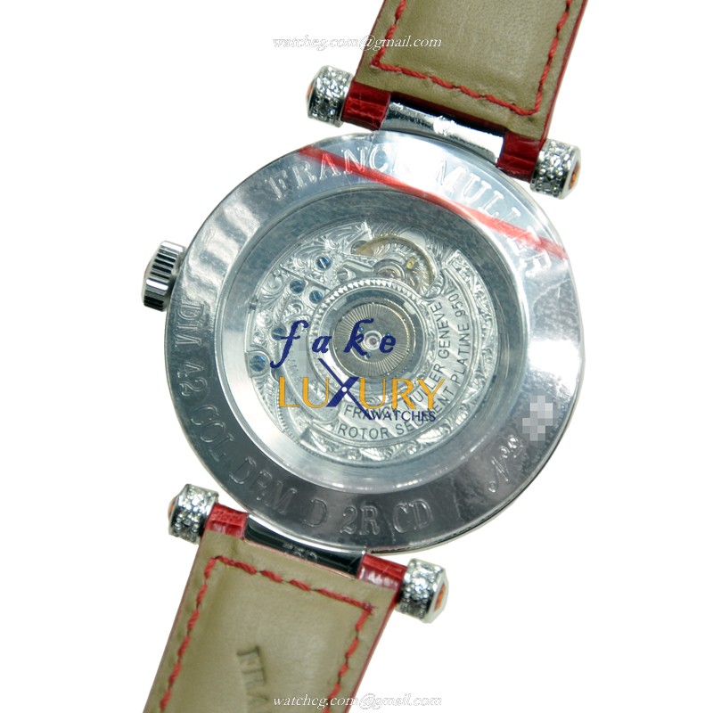 Franck Muller DM42 COL DRM D2R CD OG DOUBLE MYSTERY Automatic 18kt White Gold Diamond Replica Watch - Image 3