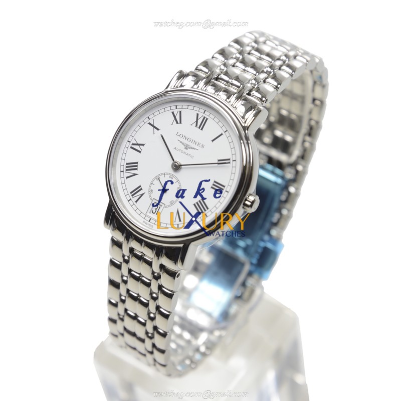 Longines L4.804.4.11.6 Presence Replica Watch, White Dial, Steel Bracelet, Automatic - Image 3