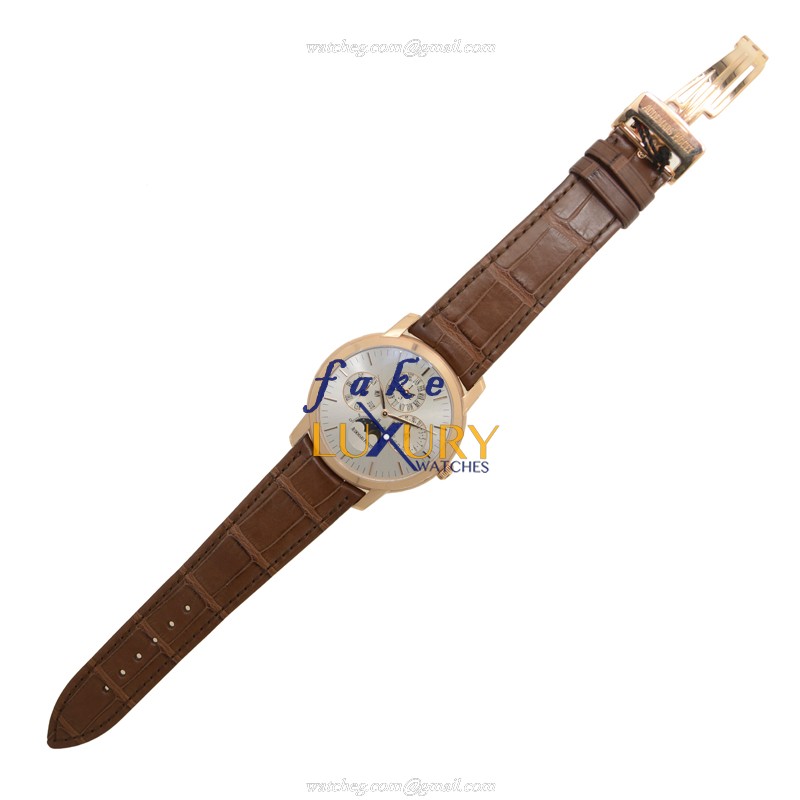 Audemars Piguet 26390OR.OO.D088CR.01 Replica Watch, Automatic, Silver Dial, 18kt Rose Gold Case - Image 2