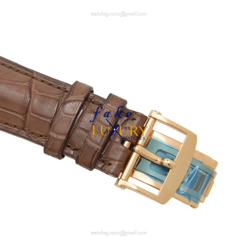 Blancpain Leman 2860-3642-53B Replica Watch, Automatic, Rose Gold Case, White Dial - Image 4