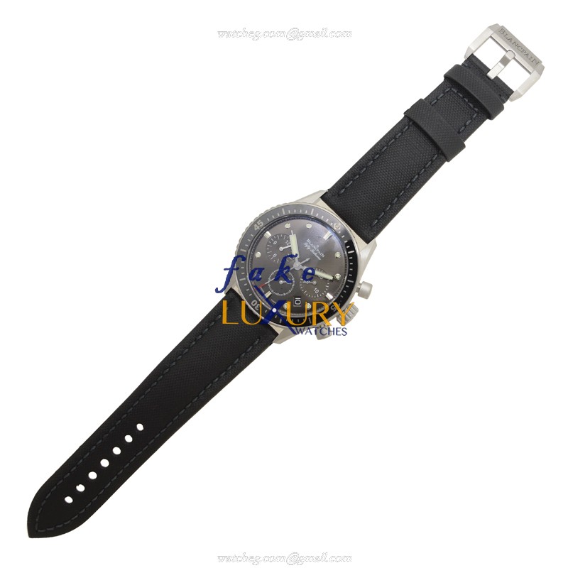 Blancpain 5200-1110-B52A Replica Watch, Automatic Movement, Dark Grey Dial, Steel Case - Image 2