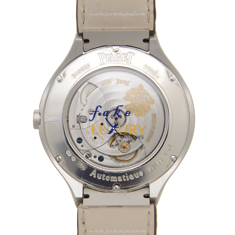 Piaget G0A31159 Replica Watch POLO Automatic 18kt White Gold Diamond Silvery Dial - Image 3