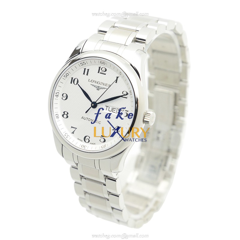 Longines Master Collection L2.755.4.78.6 Replica Watch, Automatic Movement, White Dial, Steel - Image 3