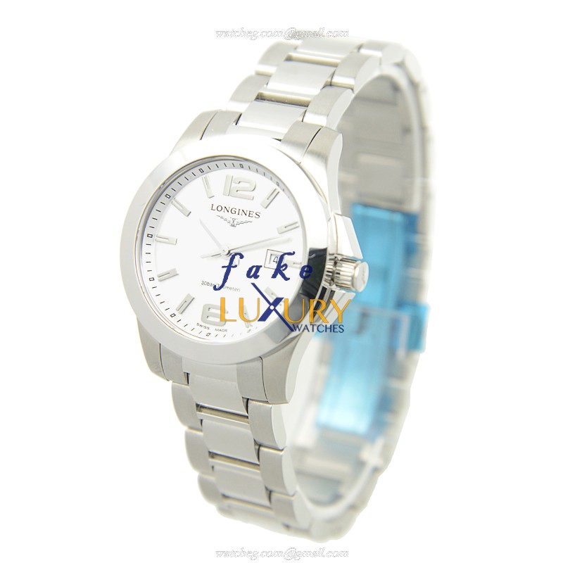 Longines Conquest L3.277.4.76.6 - Replica Watch - Quartz Movement - Stainless Steel Bracelet - Image 3