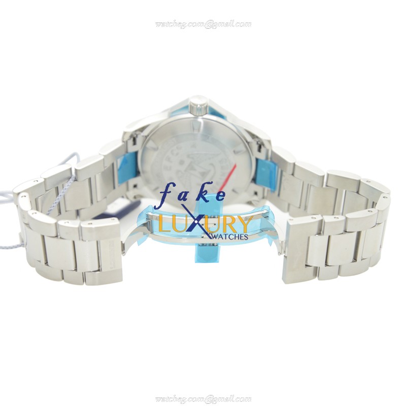 Longines L3.659.4.76.6 Conquest Quartz Replica Watch, Silver Dial Steel Bracelet 41mm - Image 5