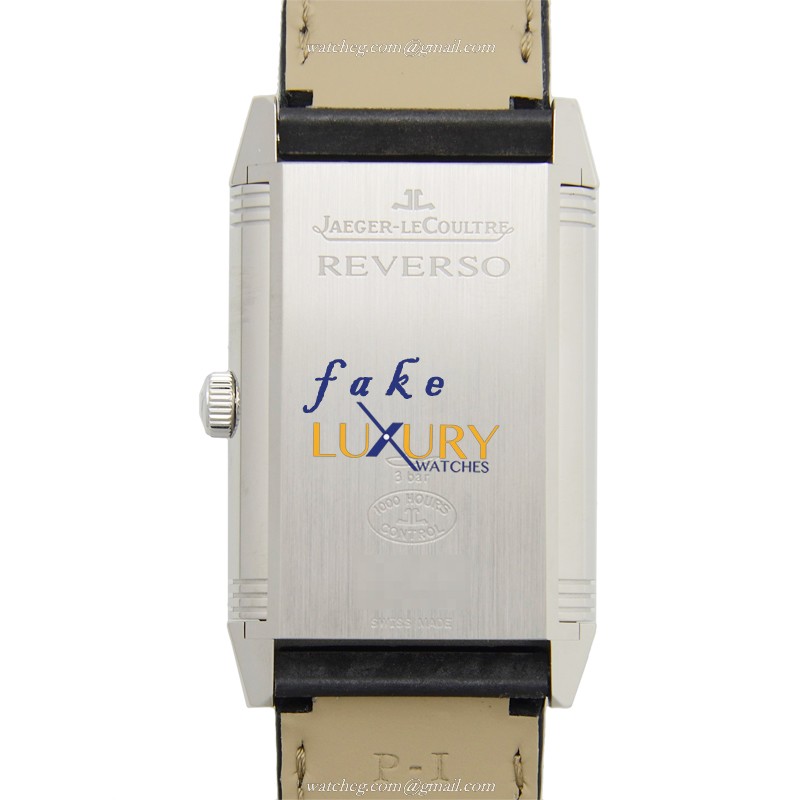 Jaeger-Lecoultre Q3748421 REVERSO Manual Wind - Stainless Steel Case - Silver Dial - Alligator - Image 3