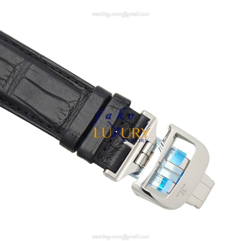 Jaeger-Lecoultre Q3748421 REVERSO Manual Wind - Stainless Steel Case - Silver Dial - Alligator - Image 4