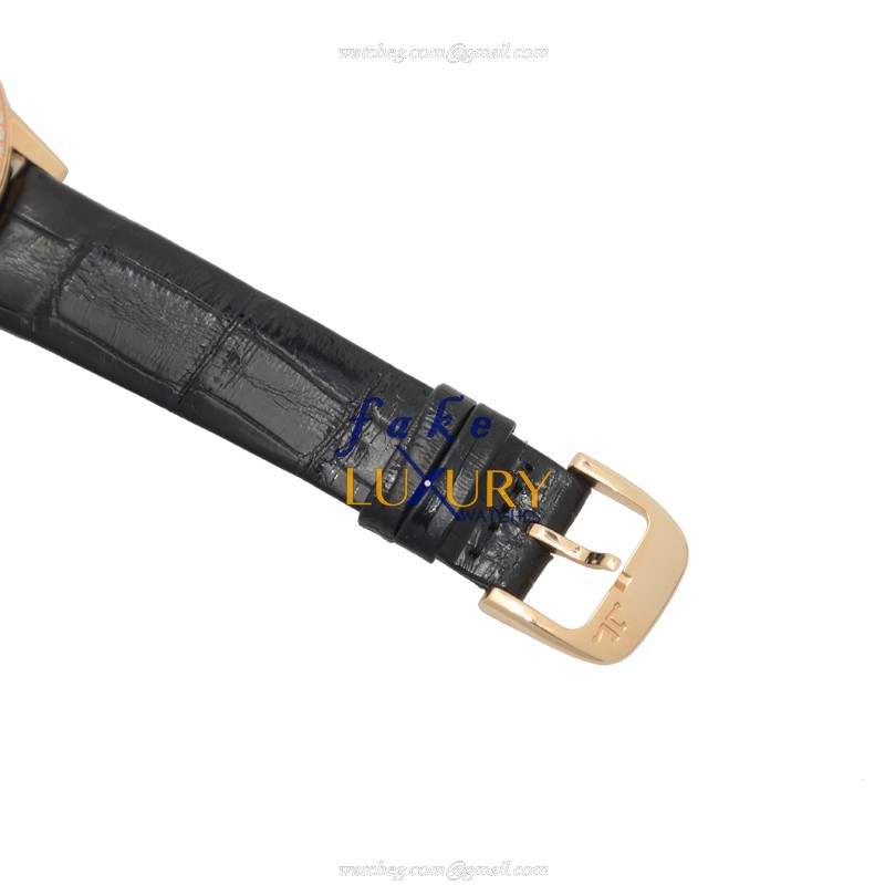 Jaeger-Lecoultre Q3442520 RENDEZ VOUS 18kt Rose Gold Diamond Replica Watch Automatic 34mm Silver - Image 4