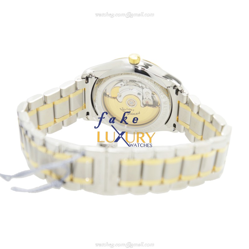 Longines L2.755.5.77.7 Master Auto 18kt Yellow Gold - Ceramic Bezel - Swiss Movement - Replica Watch - Image 4
