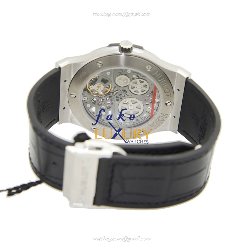 Hublot Classic Fusion 515.NX.0170.LR Replica Watch Manual Wind Titanium Case Silver Dial - Image 4