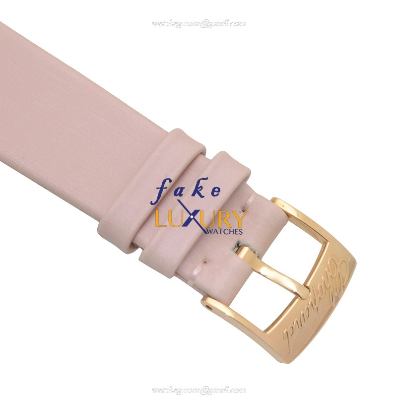 -277471-5015 - Chopard Happy Sport Quartz 18kt Rose Gold Replica Watch - Pink Dial - Image 5