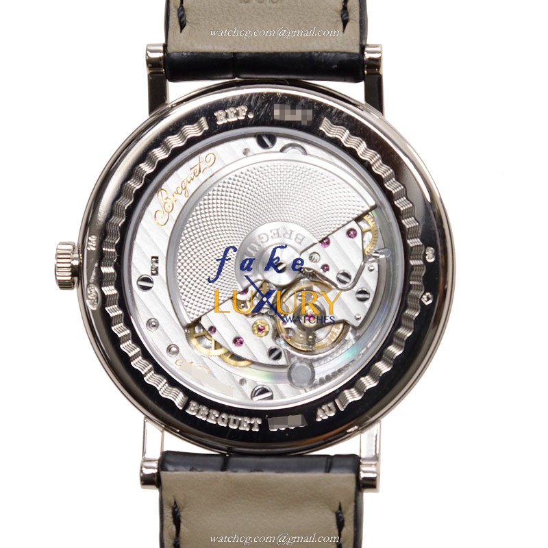 -5157BB/11/9V6-Breguet Classic Replica Watch Automatic 38mm Silver Dial 18kt White Gold - Image 3