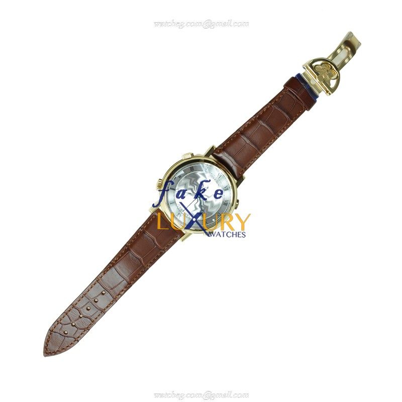 Breguet 7800BA/11/9YV CLASSIC Replica Watch, Automatic, Silver Dial, 18kt Yellow Gold Case - Image 2