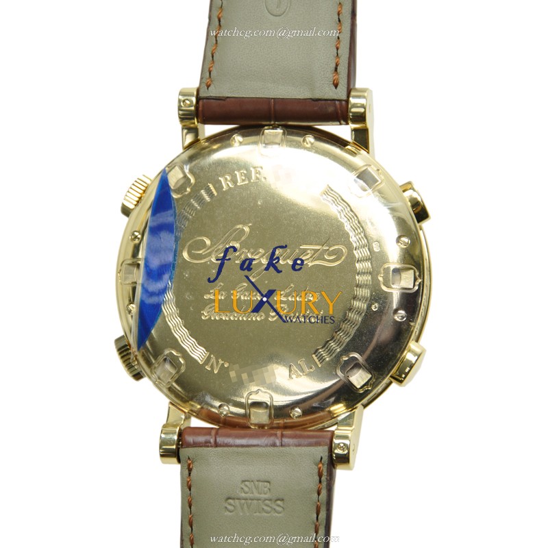 Breguet 7800BA/11/9YV CLASSIC Replica Watch, Automatic, Silver Dial, 18kt Yellow Gold Case - Image 3