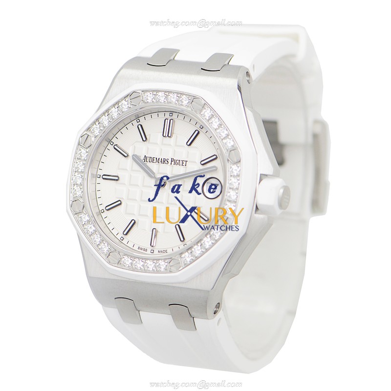 67540SK.ZZ.A010CA.01 - Audemars Piguet Royal Oak Offshore Replica Watch Quartz White Dial - Image 3