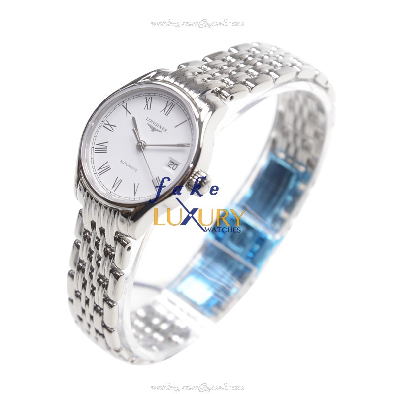Longines Lyre L4.360.4.11.6 Automatic Stainless Steel White Dial 26mm Replica Watch - Image 3