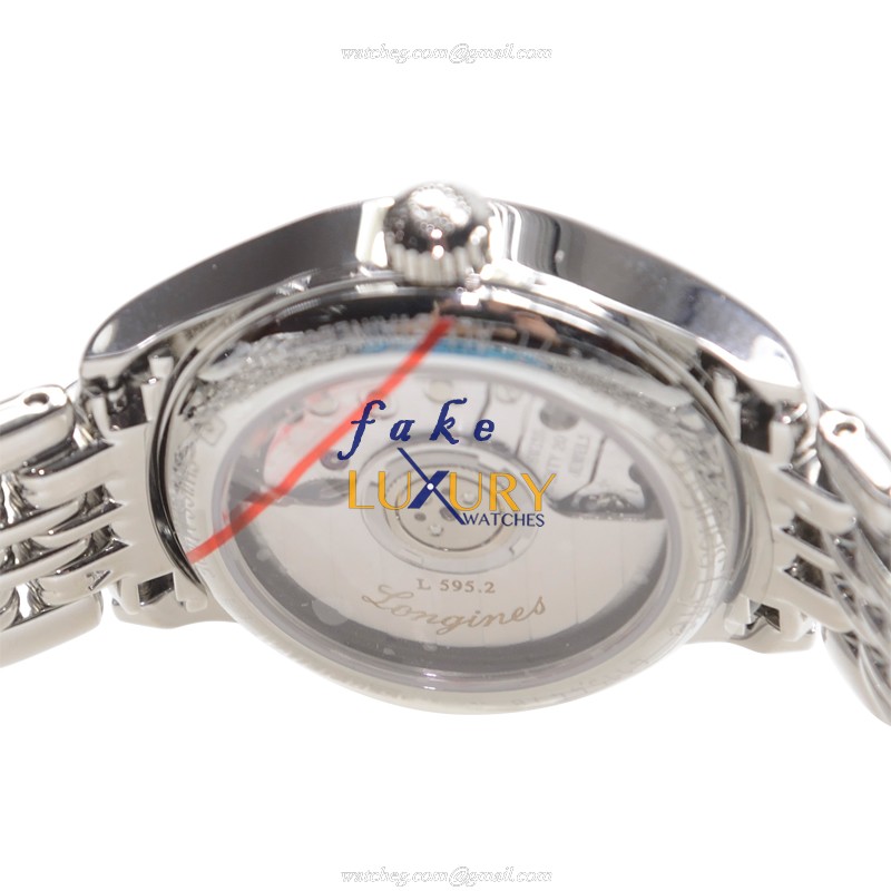 Longines Lyre L4.360.4.11.6 Automatic Stainless Steel White Dial 26mm Replica Watch - Image 5